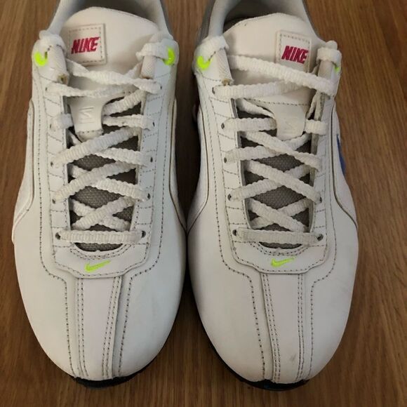 NIKE SHOX CONUNDRUM SI DELIVER White/Pink/Blue - Picture 2 of 8